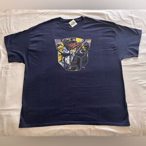 Navy Transformers Graphic T-Shirt